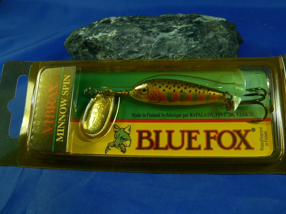 Rapala Vibrax Minnow spin made Finland pesca spinning trota, persico, cavedano - Immagine 1 di 1