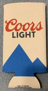 Coors Light Slim Line Can Beer Coozie Koozie Cooler - Picture 1 of 2
