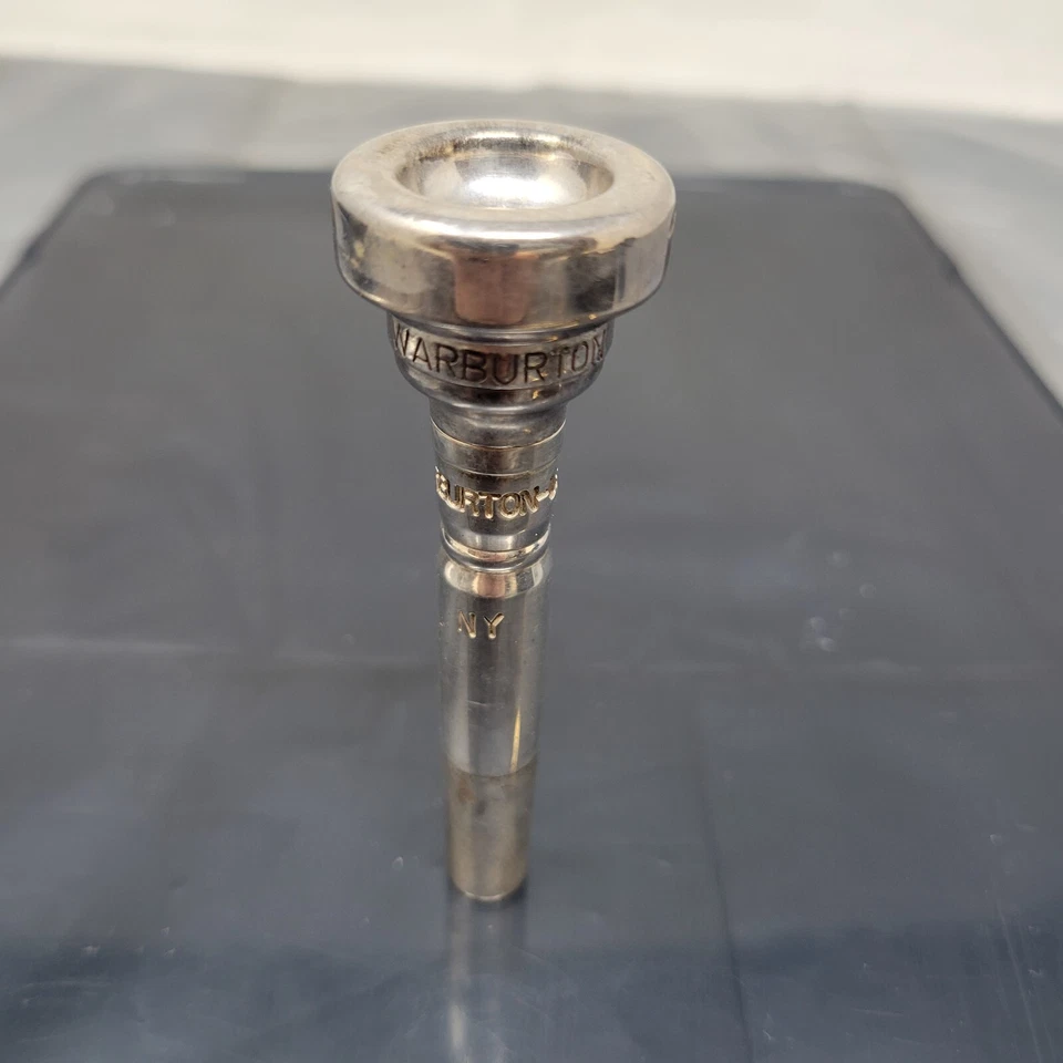 Warburton 4S Threaded USA Trumpet Mouthpiece Complete Original d6 - Image 1 of 1