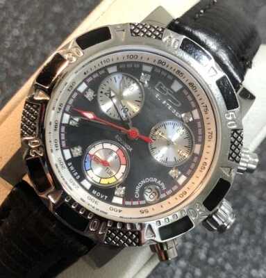 Reloj Daniel Steiger Equinox Cronógrafo Mujer Movimiento Suizo Batería Nueva Foto 1 de 4