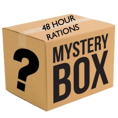 ARMY 48hr Ration Food Pack DofE Survival Food Preppers Wild Camping MRE