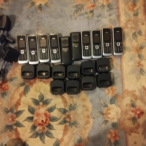 Yealink Dect Handsets W52H Handsets Job Lot Of 10 With Chargers - Picture 1 of 4