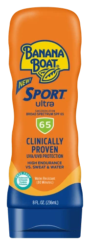 Loción protectora solar Banana Boat Sport Ultra SPF 65, 8 oz | 8 fl oz (paquete de 1) Foto 1 de 1