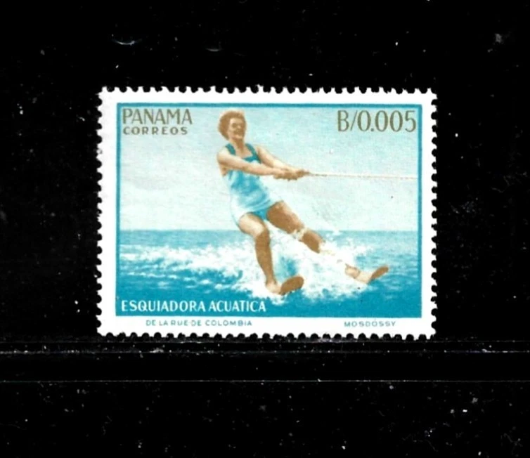 Sello de Panamá Scott # 454-1/2 c-como nuevo/VLH-OG-1964 Foto 1 de 1