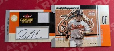 2004 Fleer Genuine Insider #AI-JG2 Jay Gibbons Autograph-Jersey #/100 - Image 1 of 2