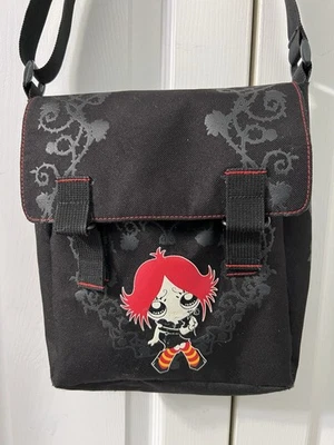 Bolso Baguette De Colección Y2k 2004 Ruby Gloom Hombro Caliente Gótico Emo Negro Raro Foto 1 de 4