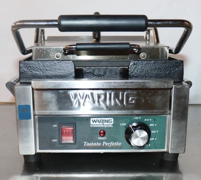 Waring WFG150 Tostato Perfetto™ Compact Flat Grill, Used, CLEAN - Image 1 of 4