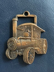 Reloj Figura Tractor Frick Company De Colección Años 1910 Llavero Waynesboro PA Raro - Imagen 1 de 4