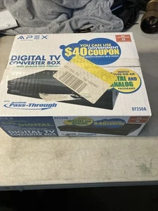 Apex Digital TV Converter Box -Remote Control Smart Antenna Ready OPEN BOX DT502 - Picture 1 of 1