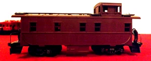 Ho Scale Red caboose Unbranded - Picture 1 of 4