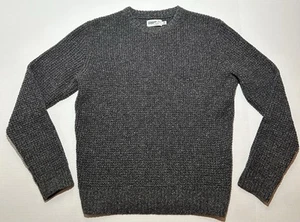 Suéter Wellen Huckberry Headlands Para Hombre Gris Medio Pescador Waffle Tejido Trozo - Imagen 1 de 7