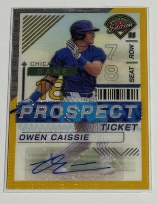 2024 Panini Prospect Edition Owen Caissie Auto /10 #1 Prospect Cubs 🔥🔥🔥 - Image 1 of 3