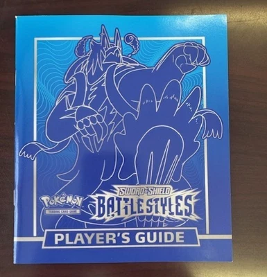 Pokemon Estilos de Batalla Libro de Guía del Jugador de ETB Elite Trainer Box Foto 1 de 2