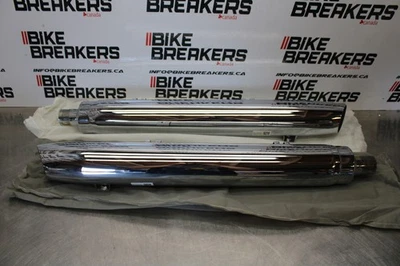 18 INDIAN ROADMASTER MUFFLER EXHAUST SILENCER PIPE SET PAIR BB191 Foto 1 de 4