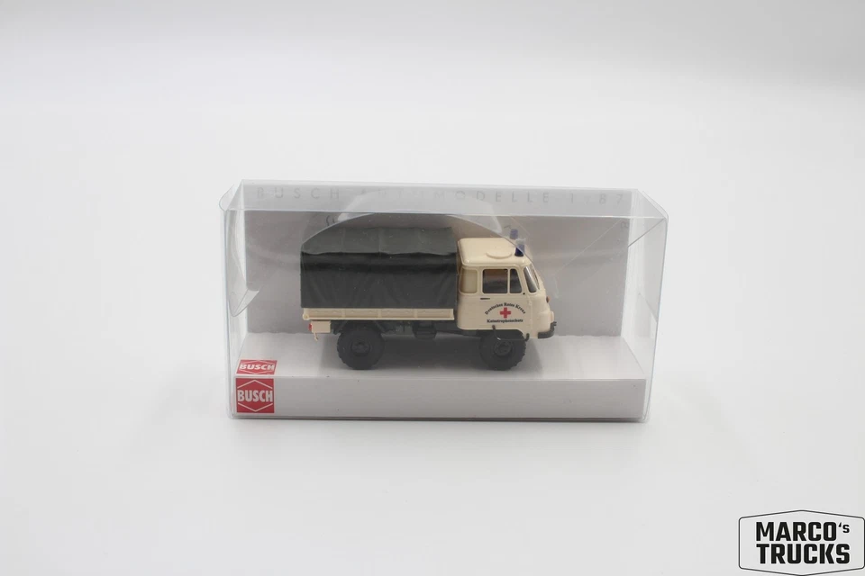 Busch Robur LO 2002 "alívio de desastres da RDC" Nº. 50230 1:87 /BU379 - Imagem 1 de 1