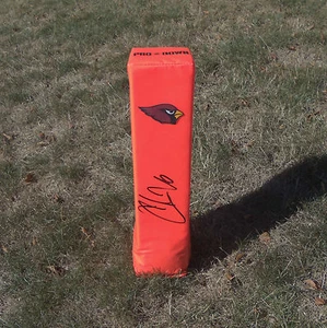 Arizona Cardinals #26 CHRIS BEANIE WELLS Signed Autographed Football Pylon COA - Picture 1 of 2