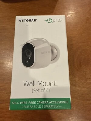 NETGEAR Arlo Pro Wall Mounts, Set of 4, Camera Mounting System *Brand new Sealed - Image 1 of 4