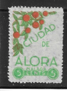 ESPAÑA ÁLORA SOFIMA #5 COMO NUEVA LIGERAMENTE ARTICULADA GUERRA CIVIL ESPAÑOLA - Imagen 1 de 1