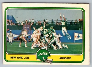 Airborne #38 New York Jets 1981 Fleer Team Action - Picture 1 of 2