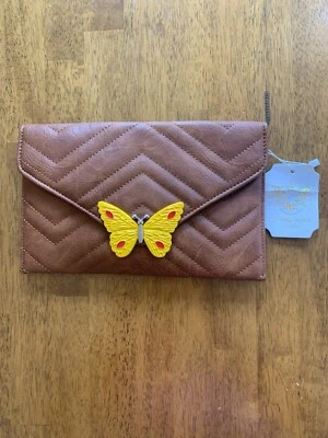 Bolso de Mano Republic Mariposa Bolso sin asas Correa Larga Cadena Dorada ¡Lindo! Foto 1 de 4