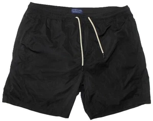 NWOT XXL Men's 36 38 SCOTCH & SODA Mesh Lined Swim Trunks in Black - Picture 1 of 12