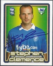 MERLIN-2005-F.A.PREMIER LEAGUE 05- #071-BIRMINGHAM CITY-STEPHEN CLEMENCE