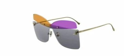 Gafas de sol Fendi FF 0399/S 001B/9O beige violeta Foto 1 de 4