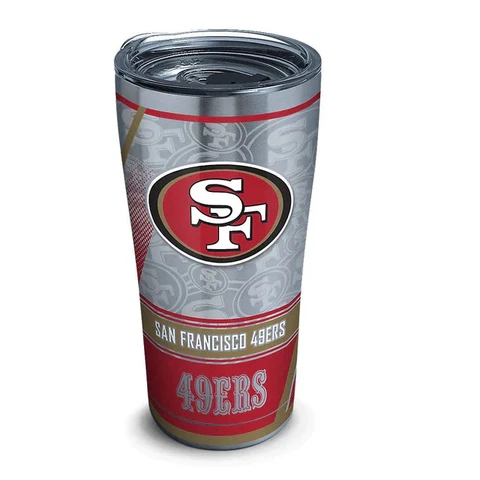 San Francisco 49ers Edge 20 oz. Stainless Steel Tumbler Cover