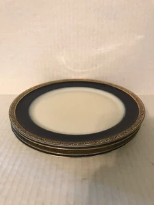 SET OF 4 ROSENTHAL EMINENCE WINIFRED MADE FOR HARROD'S SALAD PLATES 8-½" GERMANY - Picture 1 of 9