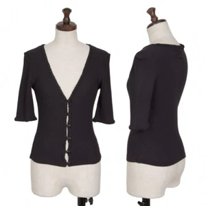 Jean Paul GAULTIER FEMME Cotton Punching Cardigan Size 40(K-128267) - Picture 1 of 12