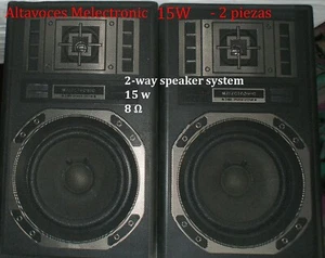 Altavoces Melectronic 15W - 2 piezas - Imagen 1 de 10