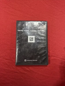GM Navigation GPS Nav Map Disc US Canada Version 2.0 OEM Factory Case DVD CD WTY - Picture 1 of 5