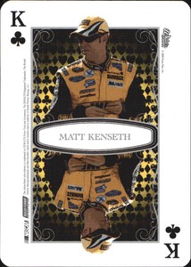 2009 Wheels Main Event Playing Cards Blue #KC Matt Kenseth