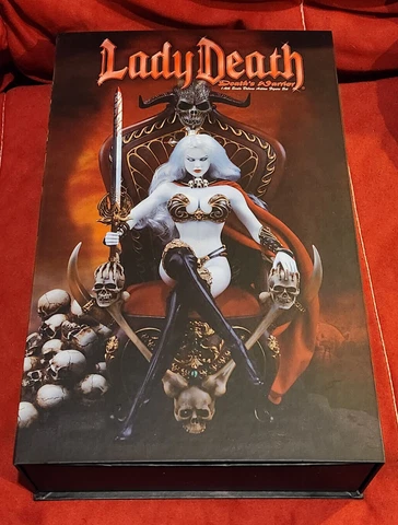 Phicen TBLeague Lady Death: Death's Warrior 1/6th Scale Deluxe Figure w/ Throne Cover