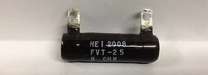 Huntington Resistor HEI Vishay FVT-25 8 ohms 25 Watts Wirewound Vitreous Coated - Picture 1 of 1