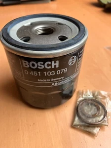 Ölfilter O122 Bosch mit Dichtungsringen (Liste der Fahrzeuge auf dem Foto) - Bild 1 von 4