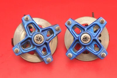 1987-1990 Suzuki LT500 LT500r Quadzilla Front Spindle Set Left Right Brake Rotor - Image 1 of 4