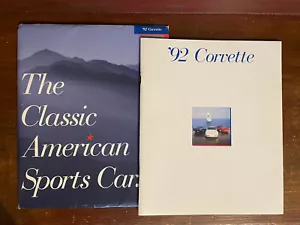 1992 Chevrolet Corvette C4 The Classic American Sports Car Dealer Sales Book - Bild 1 von 7