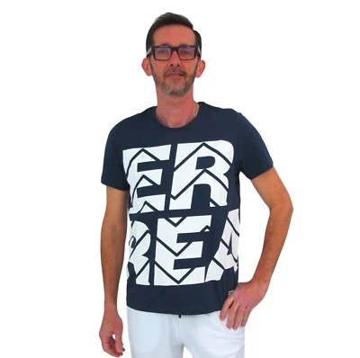 Errea ' Republic Camiseta Hombre Maxi Estampado Gráfico R25M0G0C00090 Azul - Imagen 1 de 3