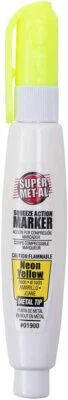 Super Met-Al 1296-1900 Squeeze Action Neon Yellow Paint Marker