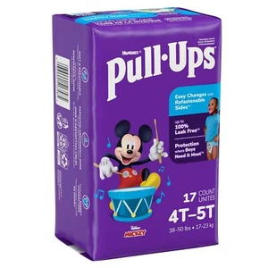 Pull-Ups Learning Designs Boys' Training Pants, 4T-5T, 17 Ct Pack(age) of 17 - Picture 1 of 1
