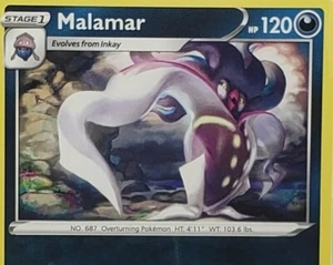 POKEMON CHAMPION'S PATH MALAMAR 045/073 NM/MINT FREE SHIPPING - Picture 1 of 3