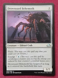 Magic The Gathering ELDRITCH MOON DROWNYARD BEHEMOTH devoid card MTG - Picture 1 of 2