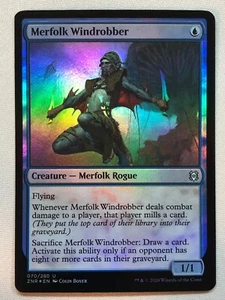MTG Zendikar Rising Merfolk Windrobber 70 Foil NM/M - Picture 1 of 1