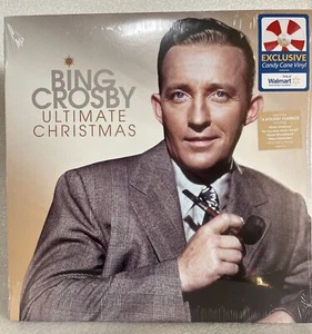 Bing Crosby Ultimate Christmas Exclusive Candy Cane Colored Vinyl  New - Picture 1 of 6