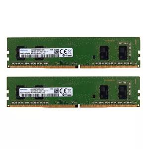 Samsung 8GB (2X 4GB) DDR4 2400MHz CL17 PC4-19200 Non-ECC DIMM Desktop Memory RAM - Picture 1 of 3