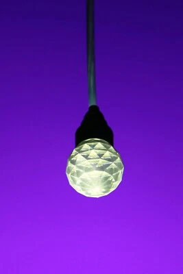 Lámpara de araña de fibra óptica Swarovski cristal bola montaje Foto 1 de 4