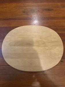 Longaberger Woodcrafts Large Oval Lid Measures 17 x 12.5 inner lip. - Picture 1 of 6