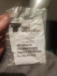 Times EZ-400-TM-X TNC Male Crimp Captivated Connector for LMR-400 Cable - Picture 1 of 3