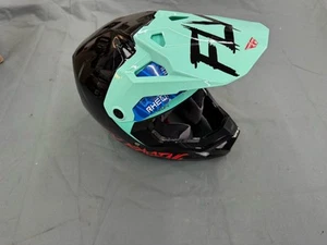 Fly Racing 2023 Adult Formula CP Helmet (Black/Mint/Red, Extra Small - Picture 1 of 5